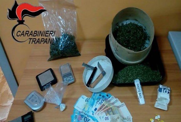 Mercatino della droga a Castelvetrano. Arrestato un uomo