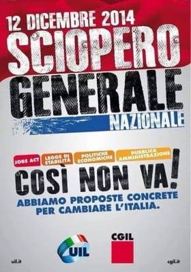 sciopero 12 dicembre